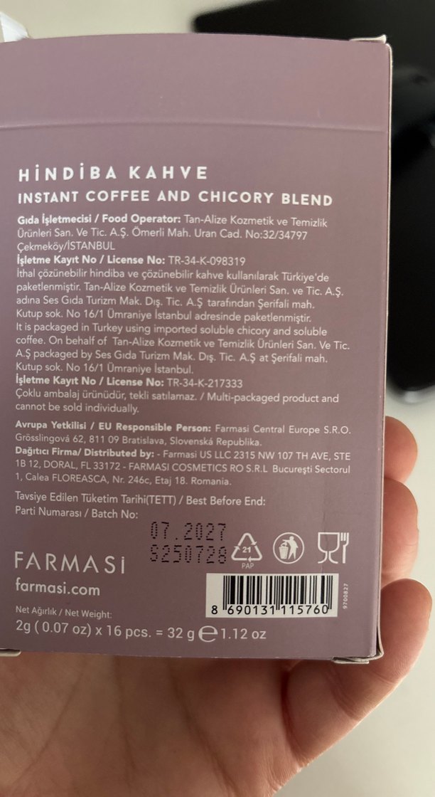 Nutriplus Burgonya Rengi Kahve ve Hindiba Tozu - Görsel 3