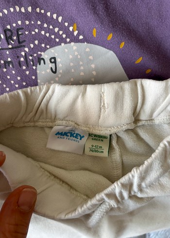 Mor Mickey Mouse Baskılı LCW takım - Görsel 5