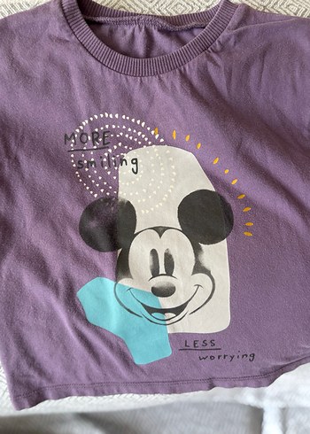 Mor Mickey Mouse Baskılı LCW takım - Görsel 2