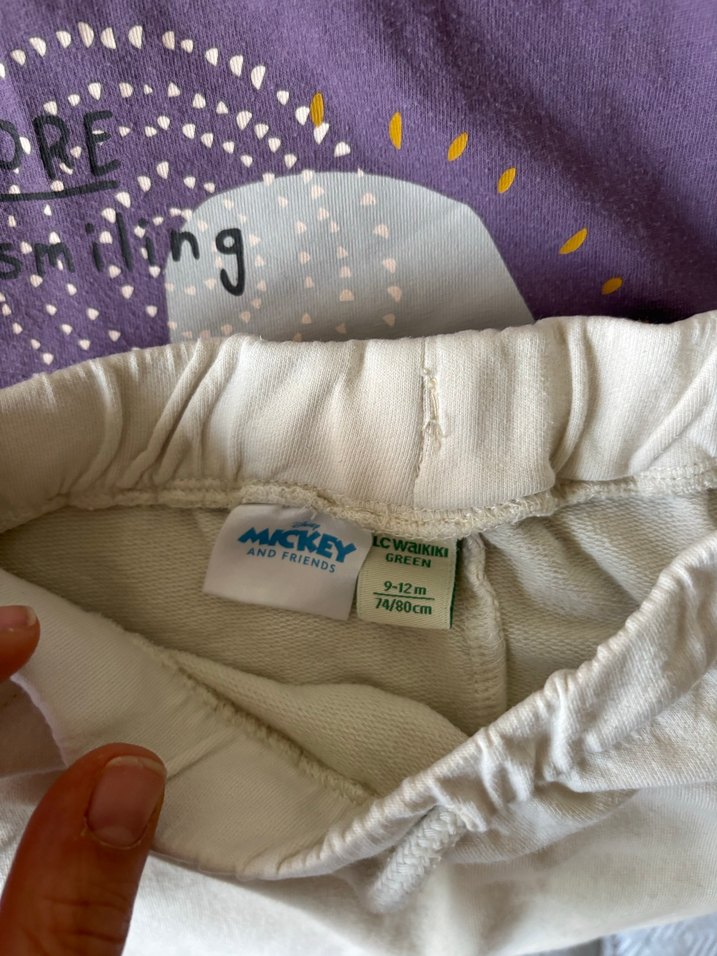 Mor Mickey Mouse Baskılı LCW takım - Görsel 5