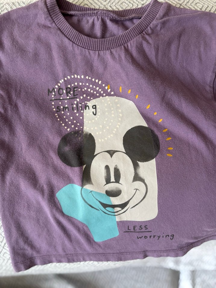 Mor Mickey Mouse Baskılı LCW takım - Görsel 2