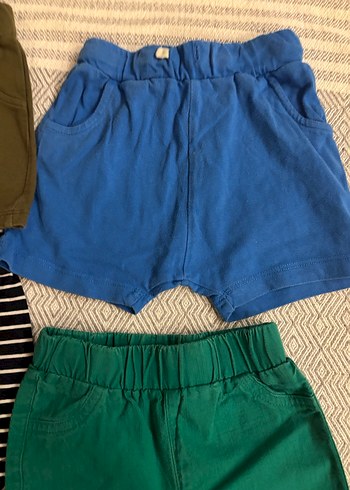 4 adet 9-12 ay şort erkek bebek LCW - Görsel 3