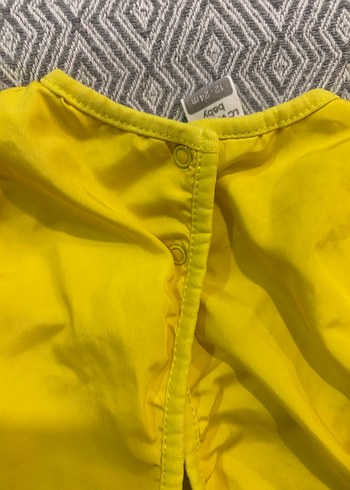 Sarı Baskılı Bebek Önlüğü WAOW 12-24 ay - Görsel 6