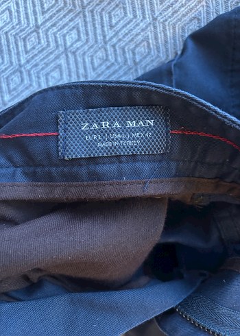 Lacivert Erkek Denim Pantolon Regular Fit-Zara - Görsel 2