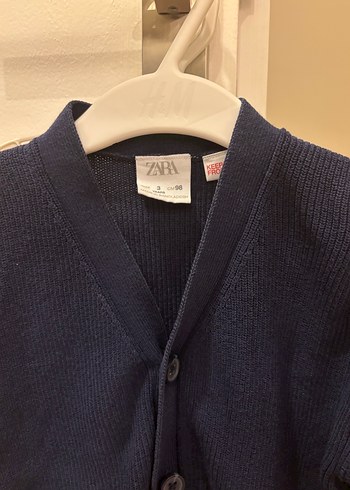 Erkek Çocuk Lacivert Yün Hırka Zara - Görsel 6