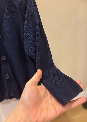 Erkek Çocuk Lacivert Yün Hırka Zara - Görsel 5