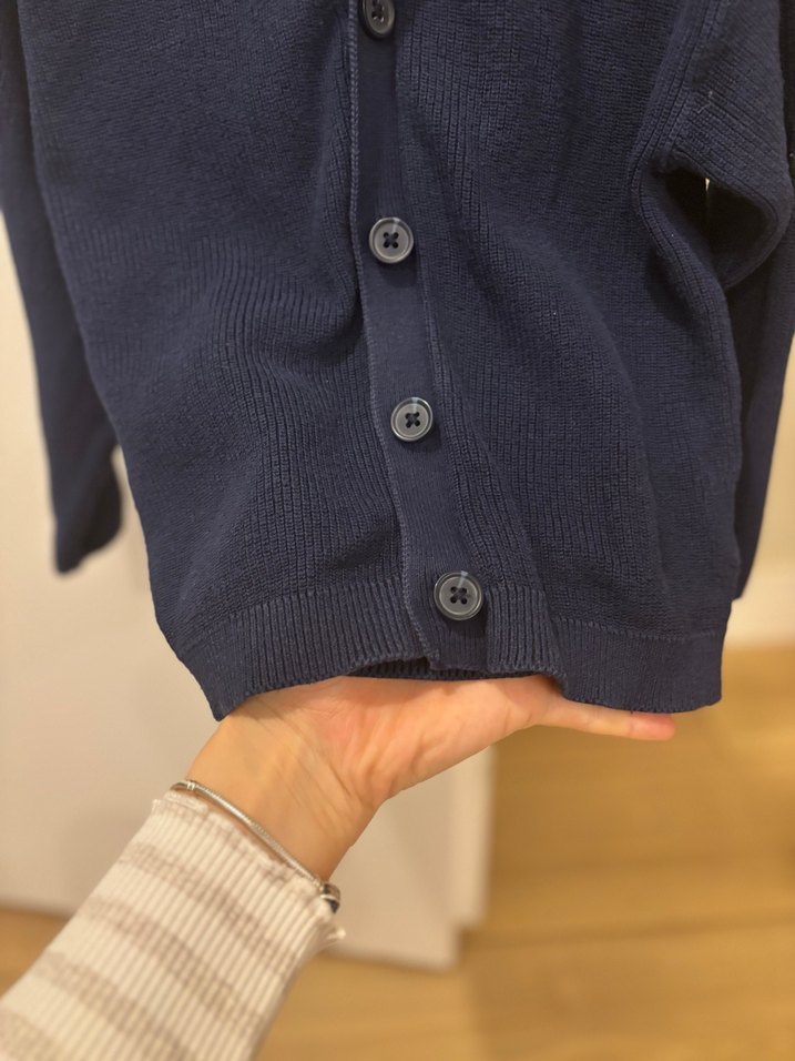 Erkek Çocuk Lacivert Yün Hırka Zara - Görsel 4