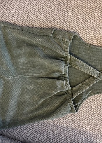 Gri Batik Desenli Erkek Çocuk Salopet - Görsel 4