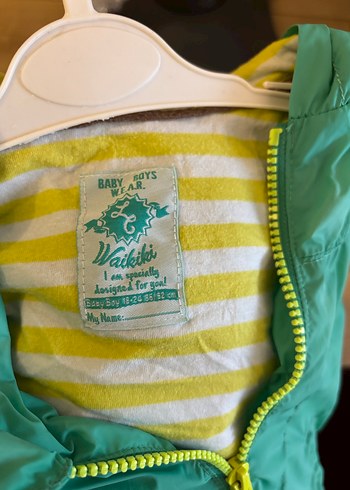 Yeşil Erkek Çocuk Fermuarlı Yağmurluk-LCW - Görsel 7