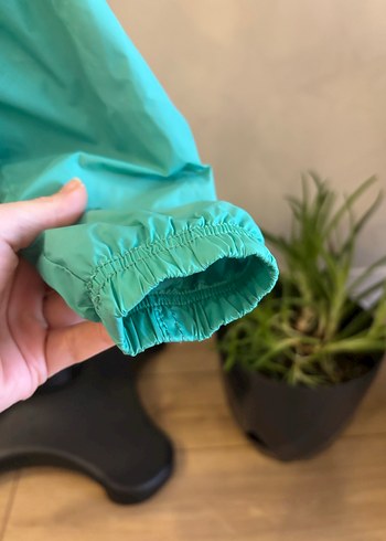 Yeşil Erkek Çocuk Fermuarlı Yağmurluk-LCW - Görsel 2