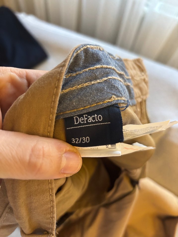 Erkek Bej Pantolon - Görsel 2