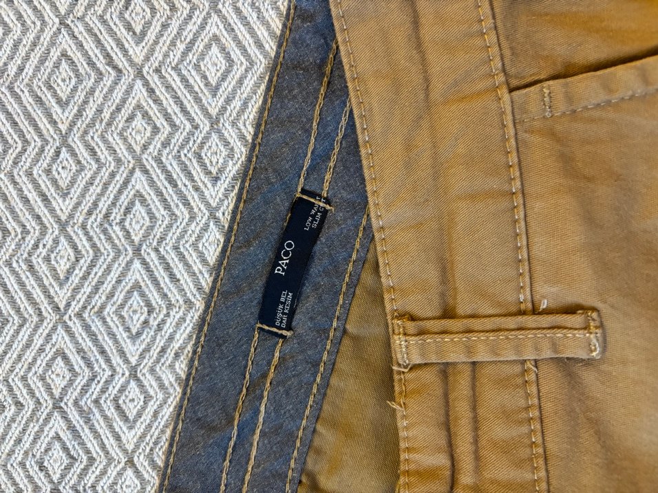 Erkek Bej Pantolon - Görsel 3