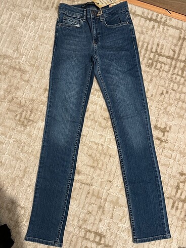 xs Beden Mavi Jean