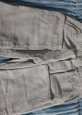 Zara Zara boys 13-24 yaş gri kadife pantolon