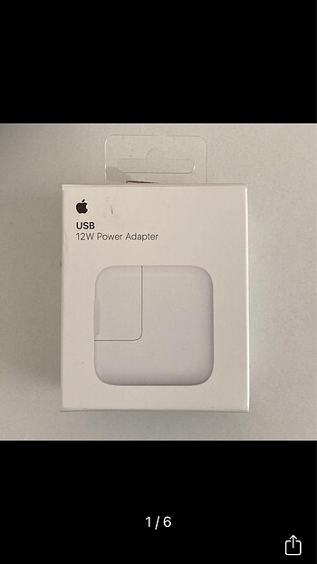 Apple orijinal 12w adaptör