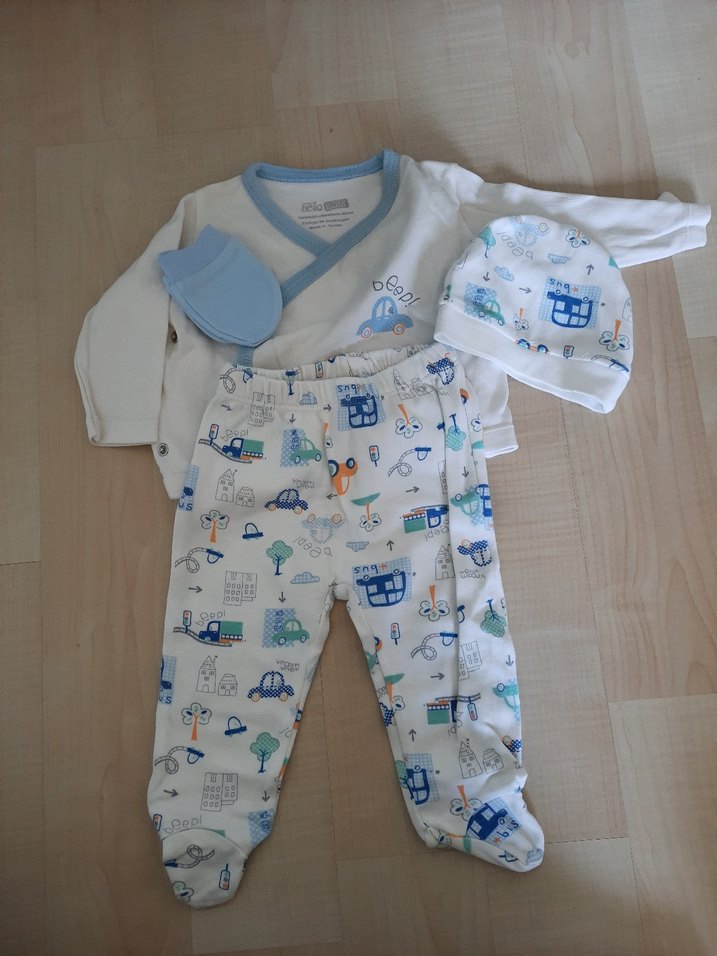 Uzun Kollu Yenidogan Bebek Takımları - Görsel 5