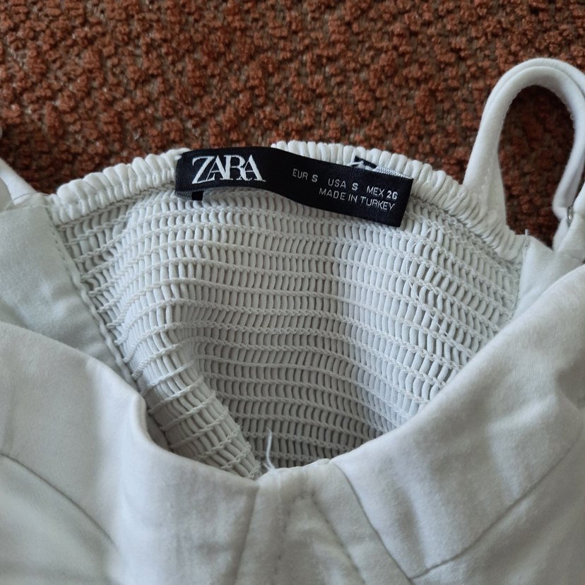 Beyaz  Strappy Büstiyer - Görsel 3