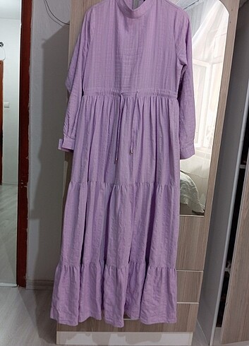 Kyl marka 38 neden belden büzgülü elbise arkadan fermuarlı elbis