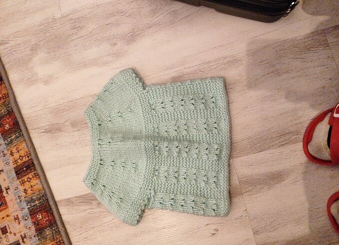 Kiz bebek yelegi - Görsel 2