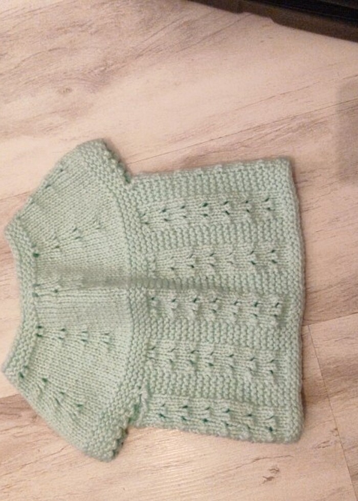 Kiz bebek yelegi - Görsel 2