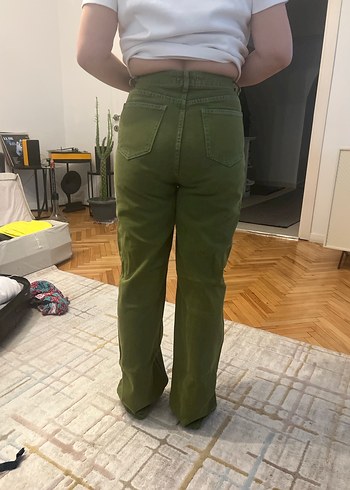 Kadın Haki Normal Boy  Pantolon - Görsel 6