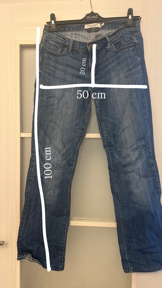 Gri Mavi Kadın Denim Pantolon - Görsel 2