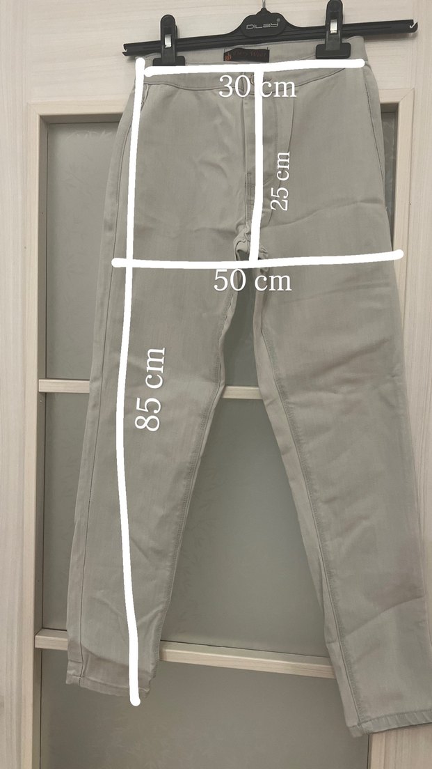 Gri Regular Fit Kadın Pantolon - Görsel 3