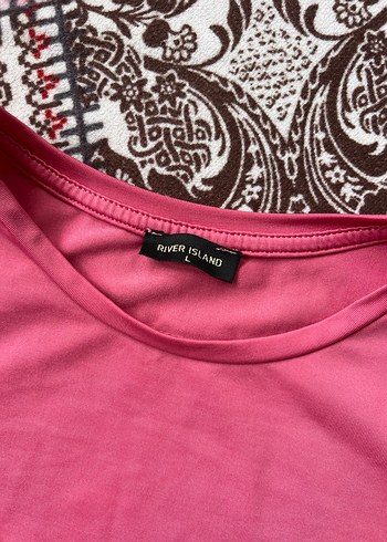 Pembe Uzun Kollu Kız Tişörtü - Görsel 3