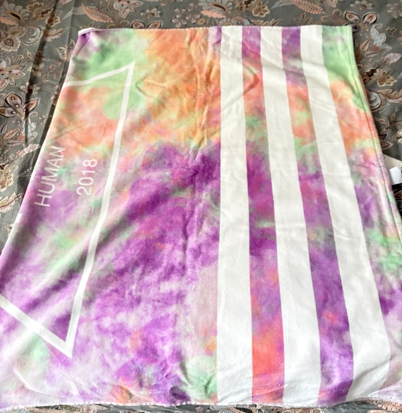 Beyaz Adidas Güç Plaj havlusu - Görsel 2