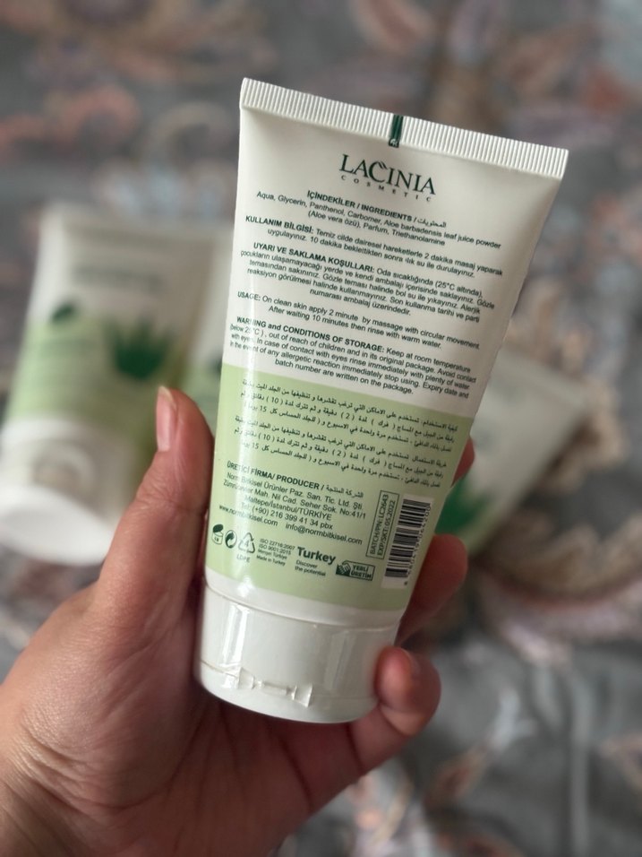 Lacinia Aloe Vera Özlü Peeling Jel - Görsel 2