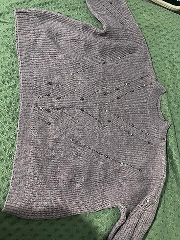 Lila tonu kazak - Görsel 5