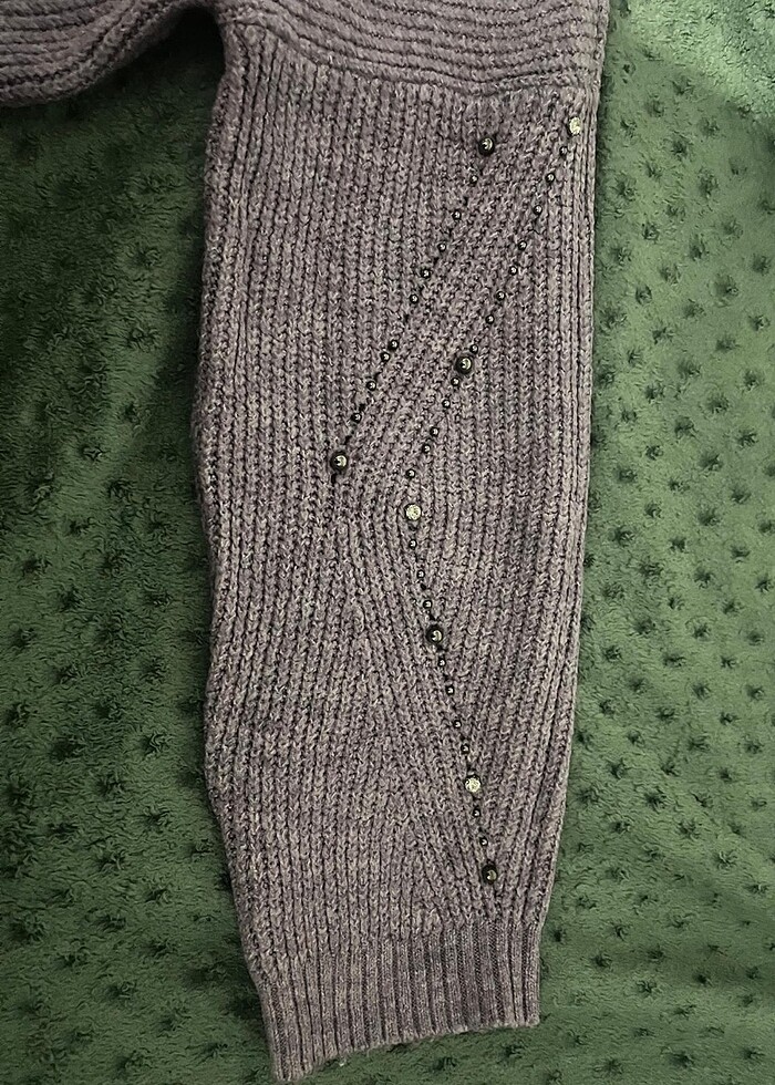 Lila tonu kazak - Görsel 2