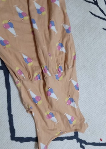 Kız Çocuk Pastel Renkli Askısız Elbise - Görsel 3