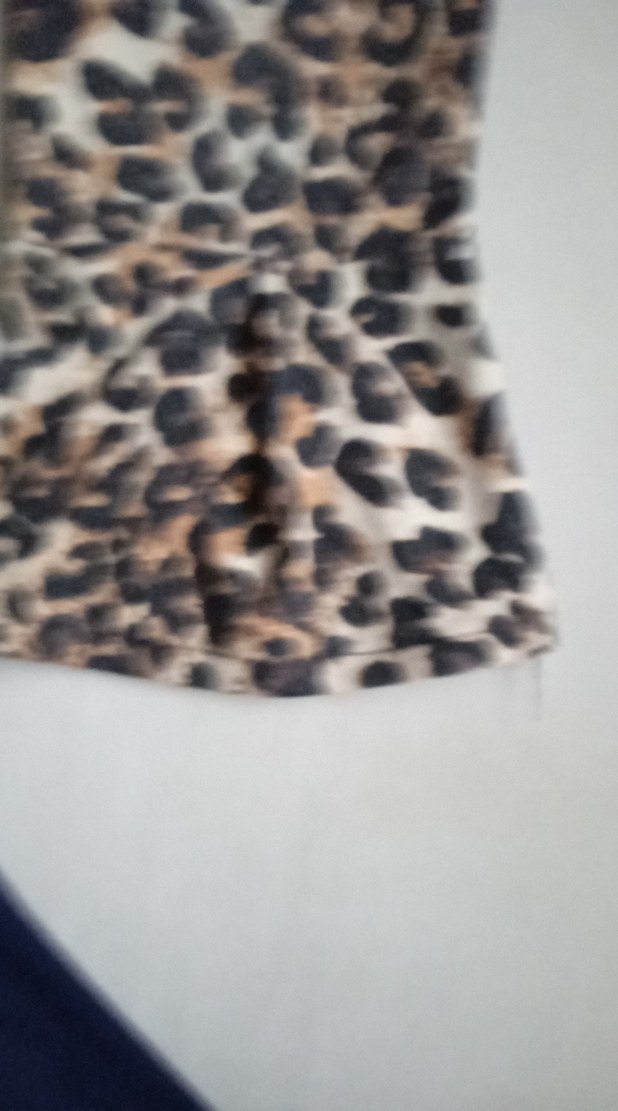 Leopar Desenli Bol Kesim çocuk Kumaş Pantolon - Görsel 3