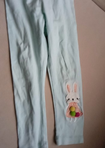 Kız Çocuk Beyaz Pilili Tayt - Görsel 7