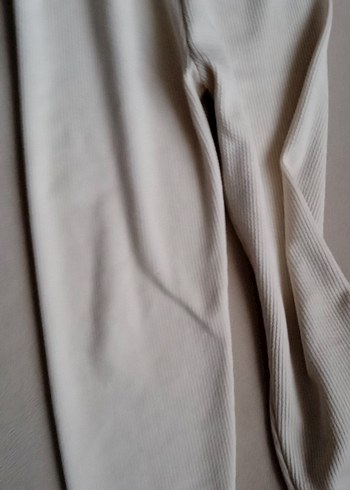 Kız Çocuk Beyaz Pilili Tayt - Görsel 5