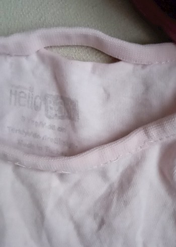 Pembe Kız Çocuk Kısa Kollu Tişört - Görsel 2