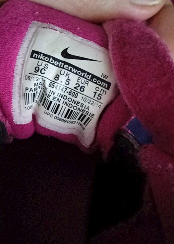Kız Çocuk Pembe Nike Spor Ayakkabı - Görsel 5