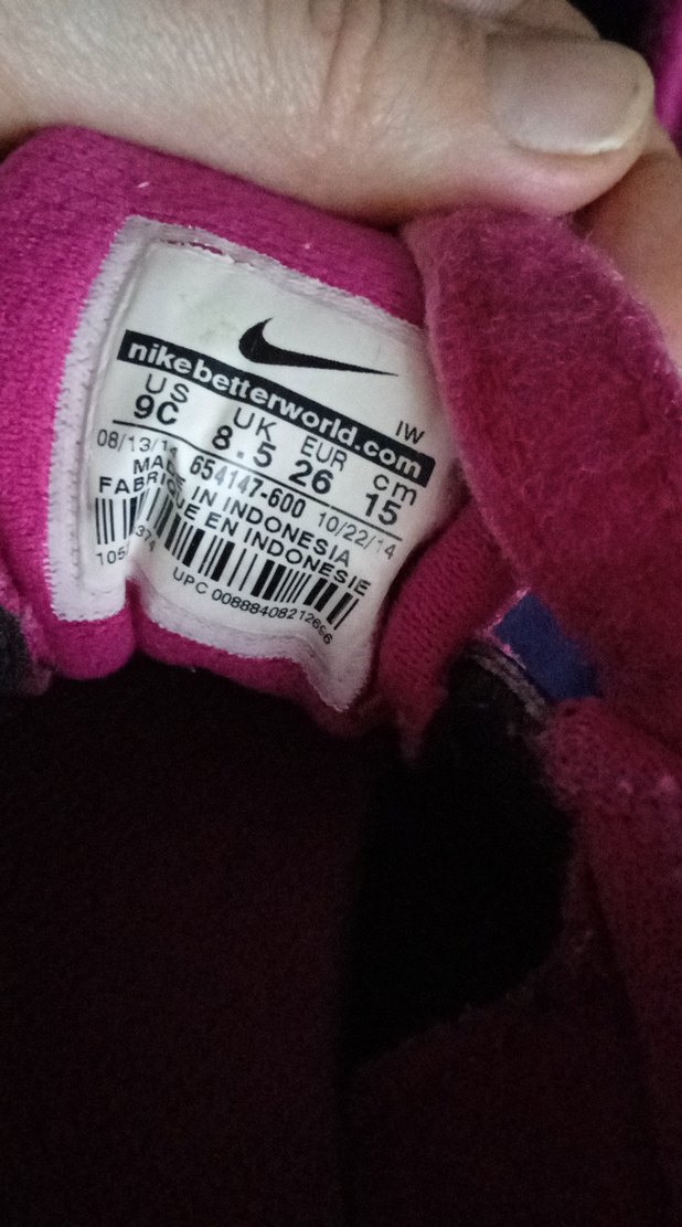 Kız Çocuk Pembe Nike Spor Ayakkabı - Görsel 5