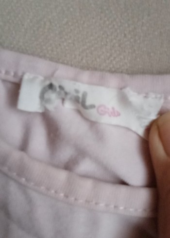 Pembe Uzun Kollu Kız Çocuk Elbise - Görsel 3