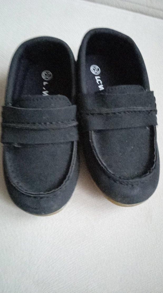 Siyah Erkek Çocuk Cırt Cırtlı Loafer Ayakkabı - Görsel 2