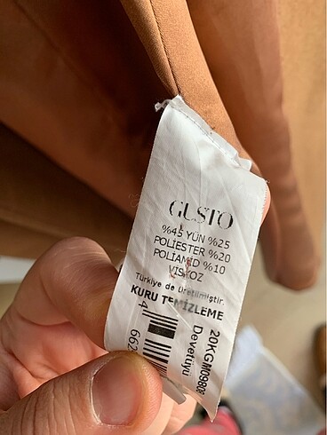 xs Beden camel Renk Kaban