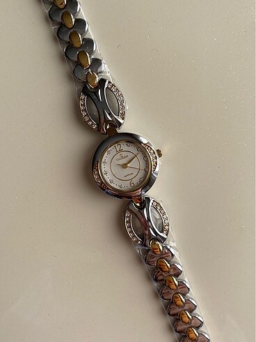 Vivaldi Silver-Gold Vintage Kol Saati