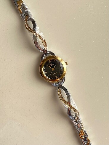 Vivaldi Silver-Gold Vintage Kol Saati