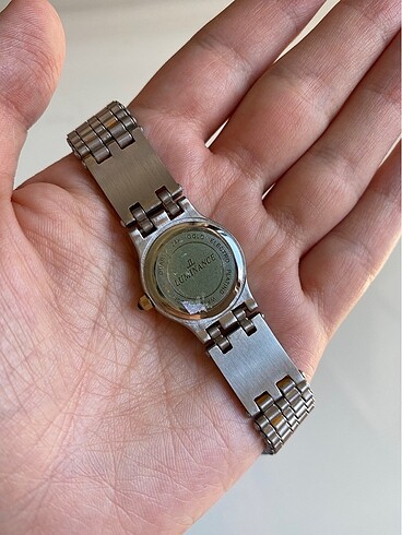  Beden altın Renk Luminance 24K Altın Kaplama Vintage Kol Saati