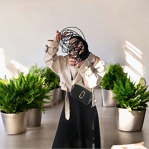 Kaşa kısa ve astarlı