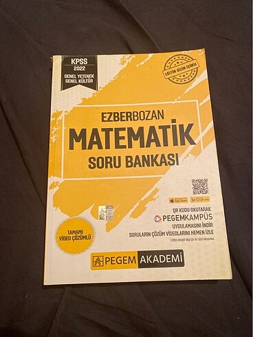 KPSS EZBERBOZAN MATEMATİK SORU BANKASI