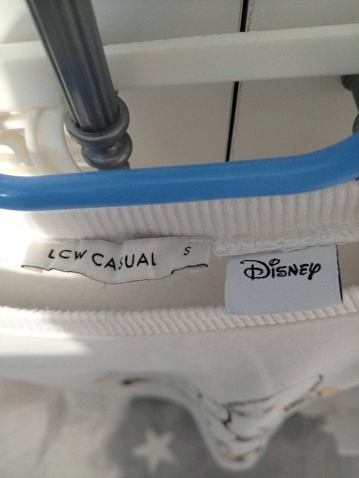 Beyaz Baskılı Sweatshirt - Görsel 3