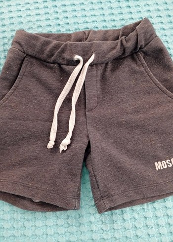 Mammaramma Moschino Erkek Çocuk Kahverengi Denim Şort