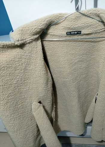 Kahverengi Kürklü Deri Kadın Mont - Görsel 5